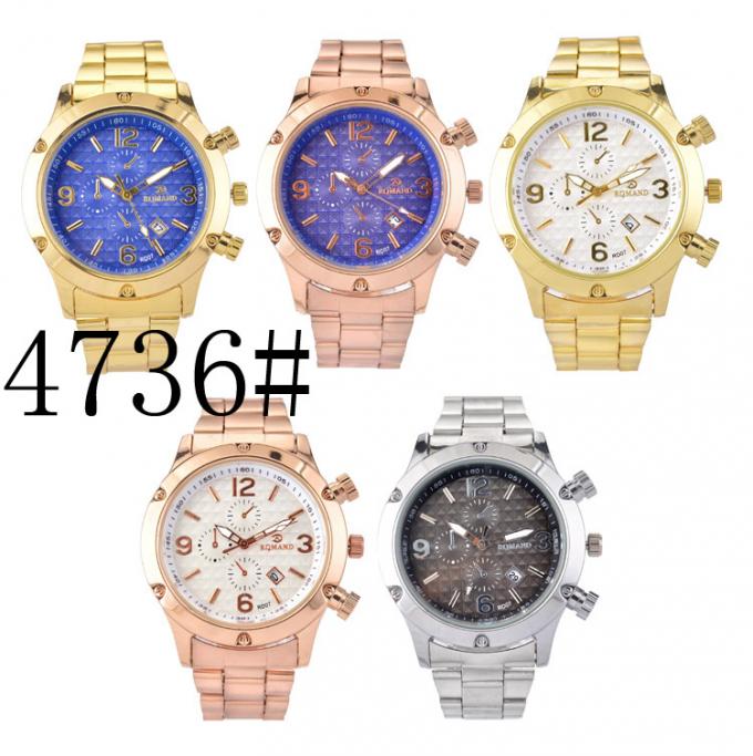 Reloj de alta calidad de la aleación de la mano de lujo de los hombres WJ-8366